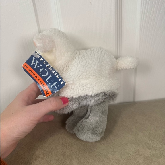 Vintage Mary Meyer 1994 Wolf in Sheep’s Clothing Reversible Plush Mini NWT - Picture 4 of 10